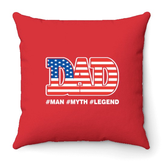 American Dad Unisex Throw Pillows Father Day
