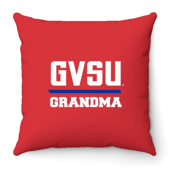 Grand Valley Gvsu Lakers Grandma Throw Pillows
