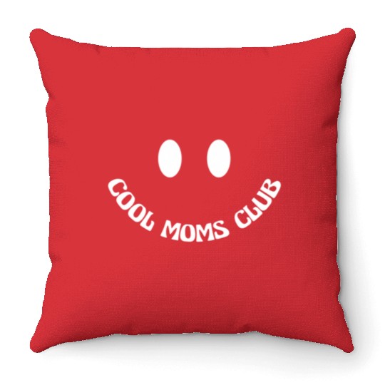Moms Club Mothers Day Novelty Throw Pillows