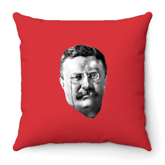 President Teddy Roosevelt Throw Pillows