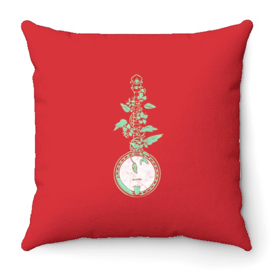 Banjo & Vines Vintage Nature Throw Pillows