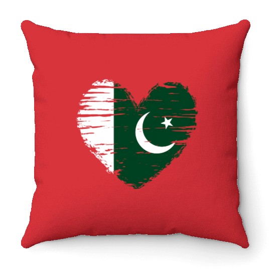 Pakistan Flag Pakistan Sport Flag Pakistan Throw Pillows