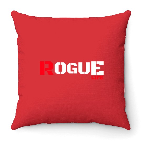 Armed Forces Rogue Warrior Bad Gaming Military Tou Throw Pillows