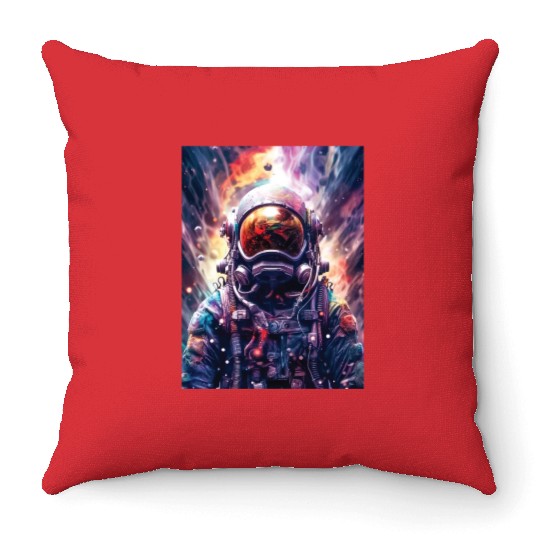 Orbital Outlaw Throw Pillows