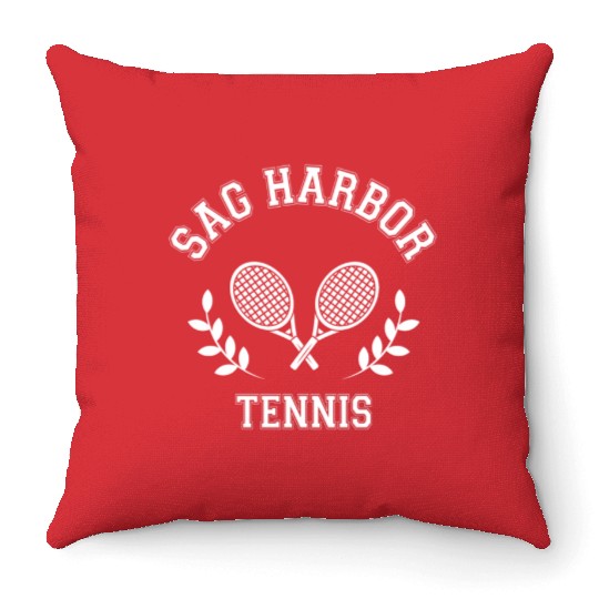 Sag Harbor Tennis Throw Pillows