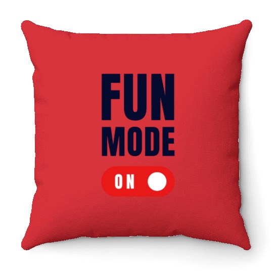 Black Colorful Dubai The Leading City in the World Throw Pillows