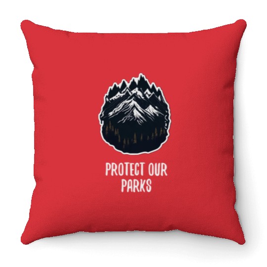 Natur Wildlife Outdoor Forest Camping Hiking Throw Pillows