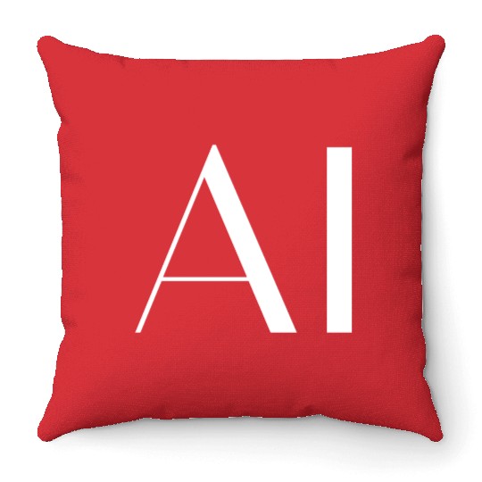 AI Artificial Intelligence Computer Science Throw Pillows