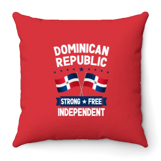 Dominican Republic Throw Pillows