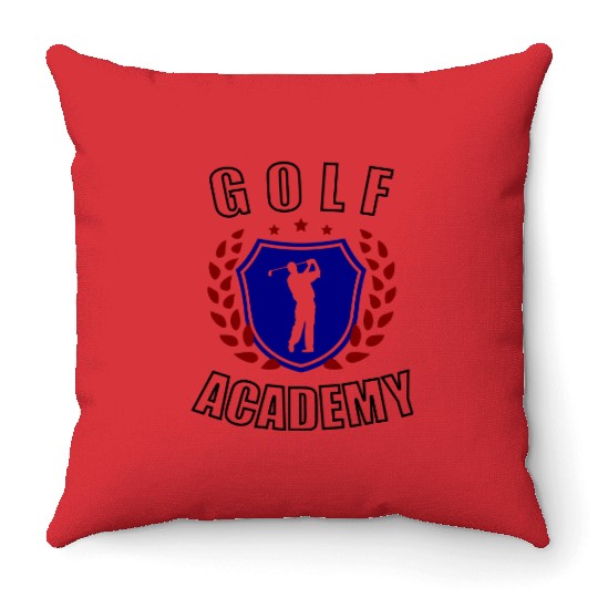 Golf Academy Throw Pillows