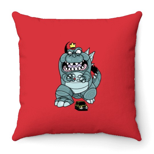 Funny Animal Face Throw Pillows