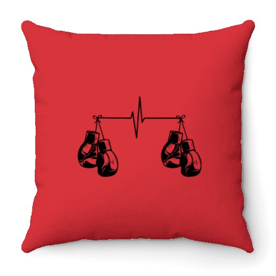 no boxing no life Throw Pillows