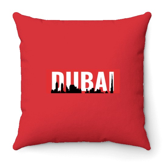 Dubai Throw Pillows