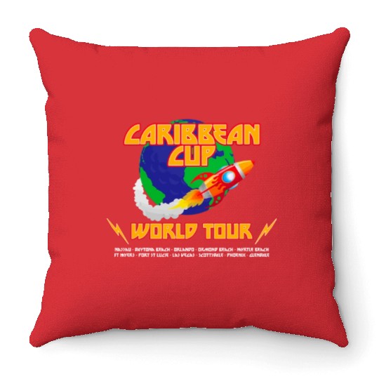 2023 World Tour Throw Pillows