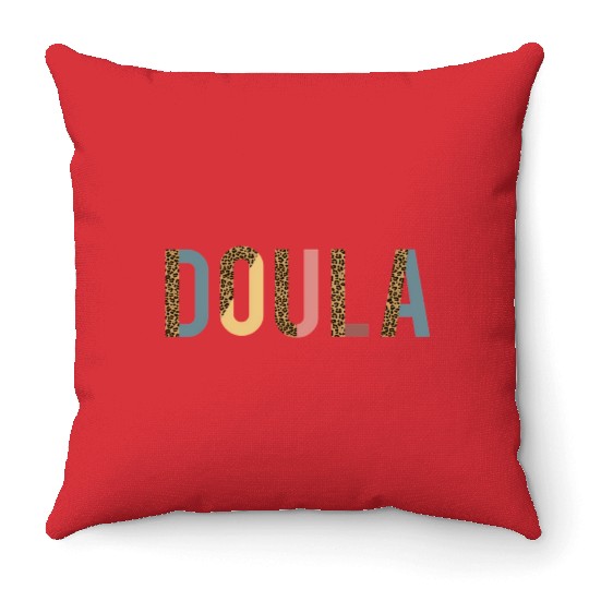 Antepartum Doula Postpartum Doula Appreciation Throw Pillows