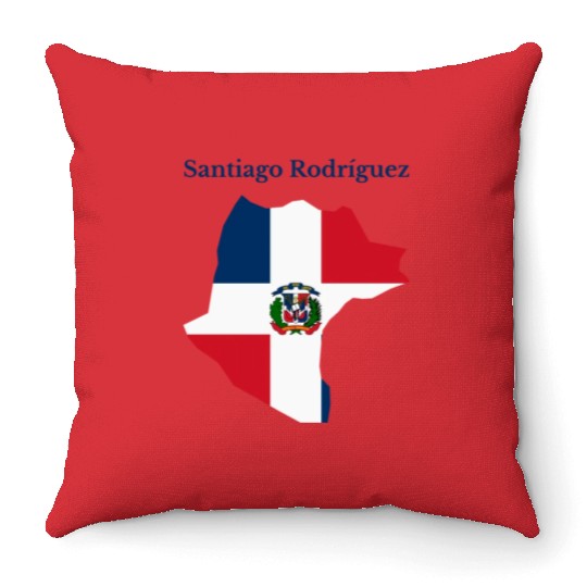 Santiago Rodriguez Province Dominican Republic Throw Pillows