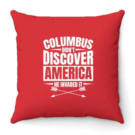 Aboriginal Indians Indigenous Native American Day Throw Pillows