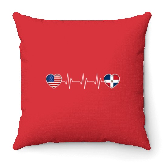 Dominican Republic Throw Pillows