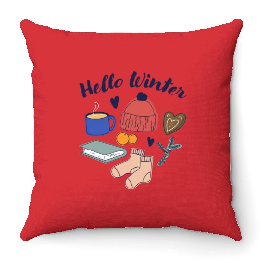 Winter Wonderland Magic Throw Pillows
