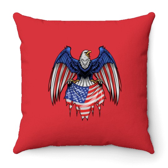 American Pride Throw Pillows