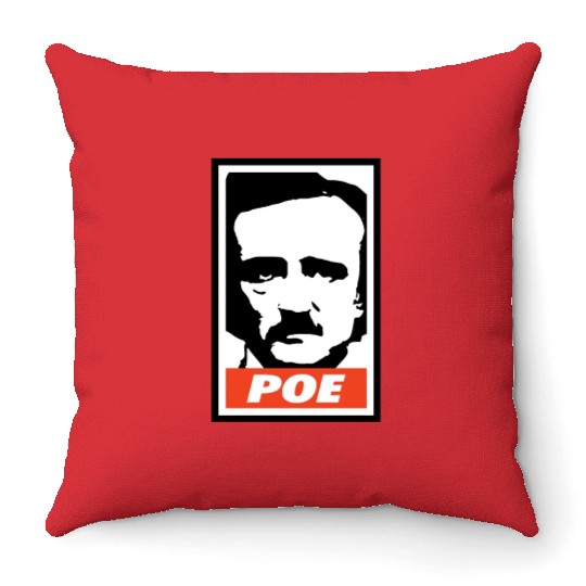 Edgar Allan Poe Throw Pillows