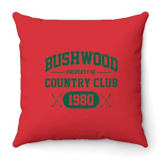 Bushwood Country Club 1980 Throw Pillows