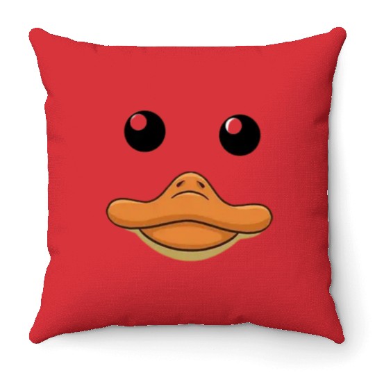 Yellow Rubber Duck Throw Pillows for Adult Male Women Men
