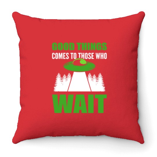 Those Who Wait Hopeful Person Gift Throw Pillows