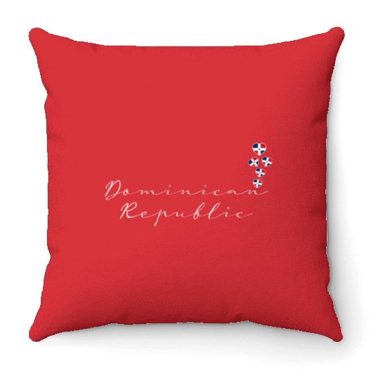 Dominican Republic Throw Pillows