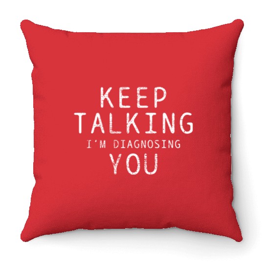 Psychology Psychologist Student Throw Pillows