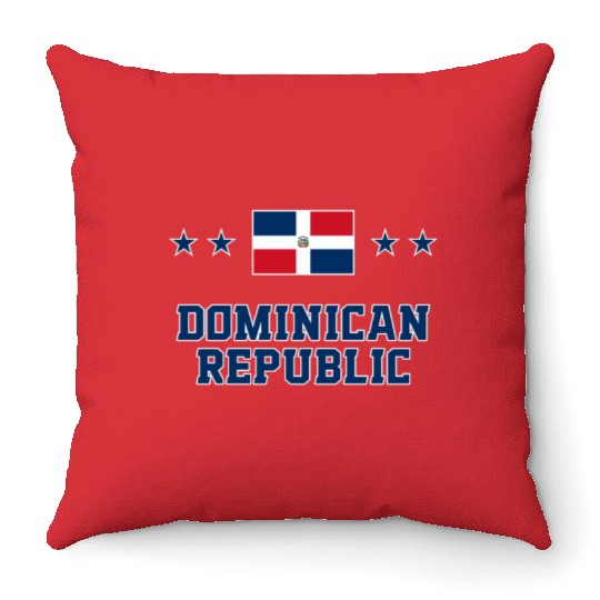 Dominican Republic Throw Pillows