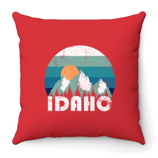 Idaho State Throw Pillows