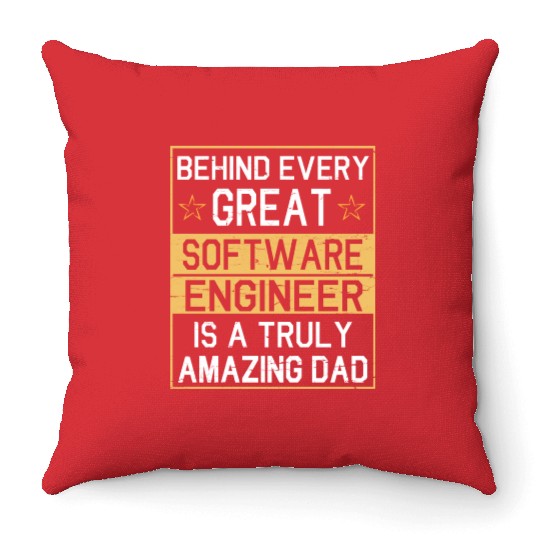 Behind Every Great Software Engineer Is A Truly Throw Pillows