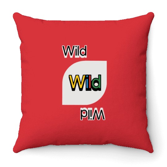Uno Wild Card Throw Pillows