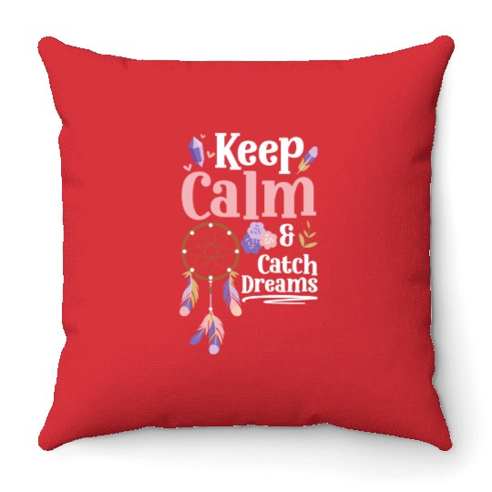 Dream Catcher Sleep Dreams Throw Pillows