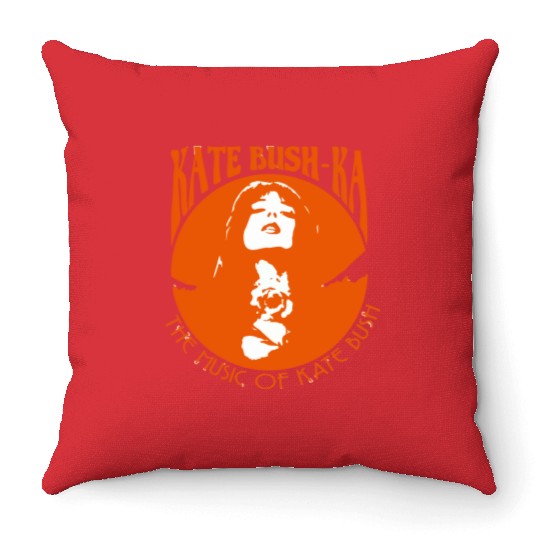 Kate Bush Throw Pillows