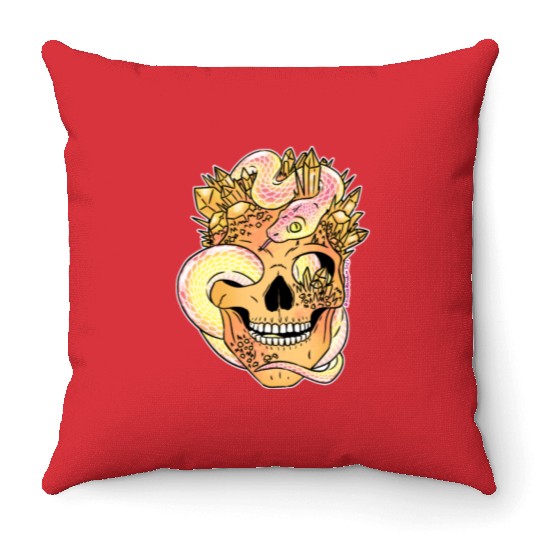 Skull Candy Throw Pillows