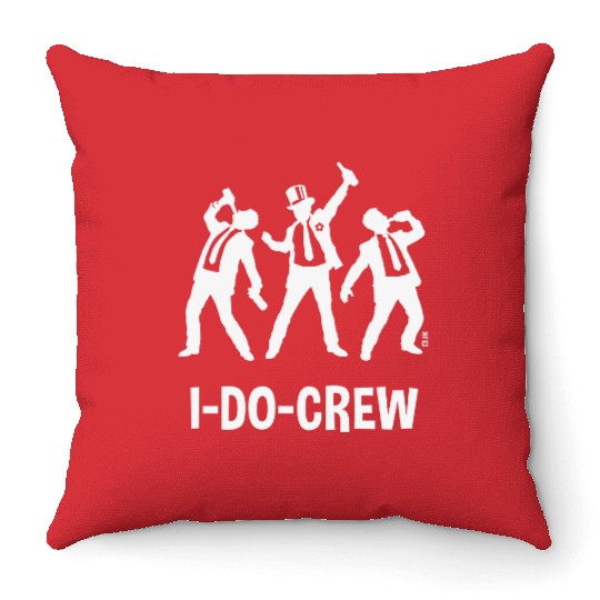 I-Do-Crew (Stag Night / Bachelor Party / Beer / W) Throw Pillows
