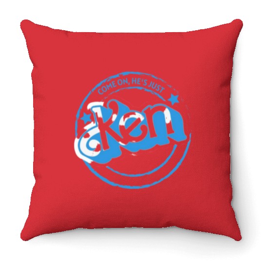 Ken Logo Throw Pillows