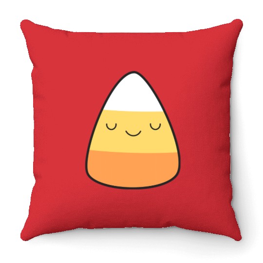 Candy Corn Throw Pillows
