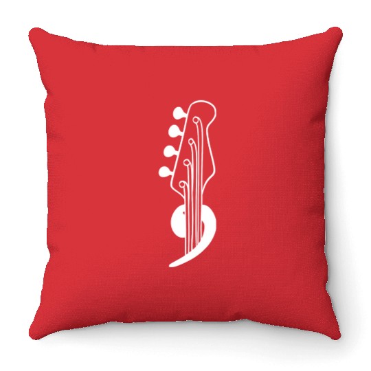 Guitar Player Country Singer Gift Throw Pillows
