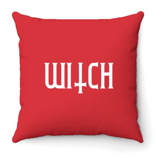 Witch Throw Pillows