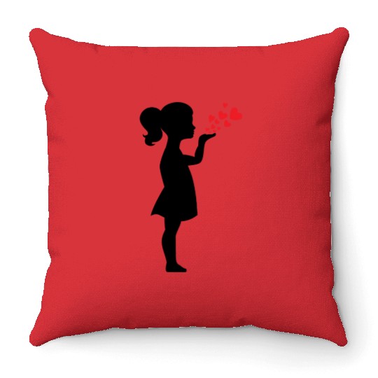 Gifts for Women - I LOVE YOU Throw Pillows