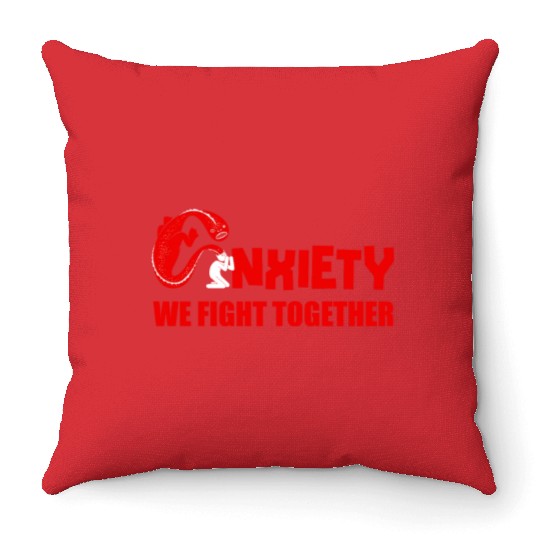 Psychology Psychologist Anxiety Throw Pillows