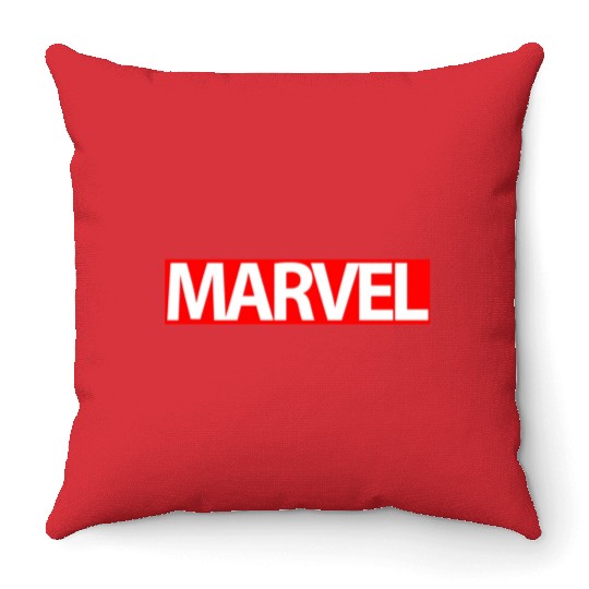 Marvel design for youth Throw Pillows