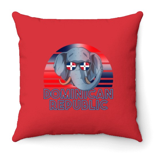 Dominican Republic Throw Pillows