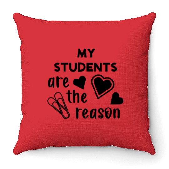 Best teacher GIft Throw Pillows