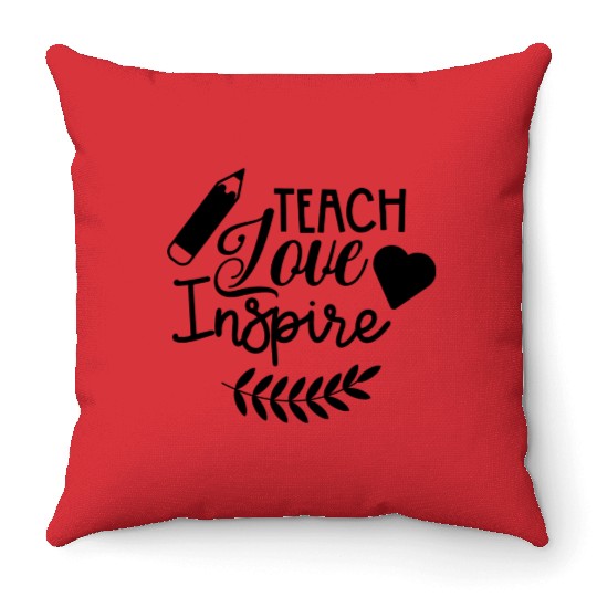 Best teacher GIft Throw Pillows