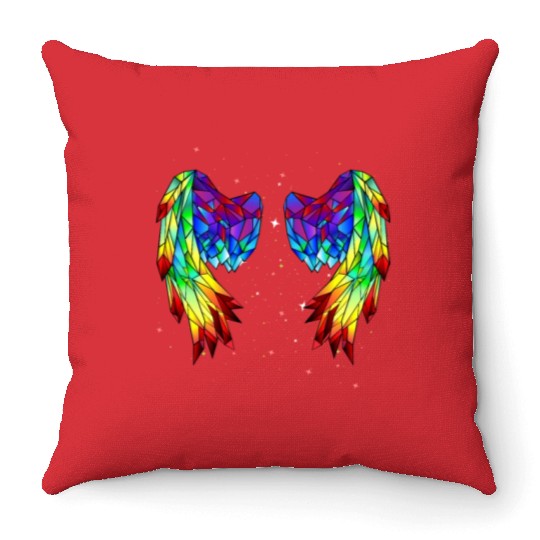 Angel Wings 1 300 Throw Pillows