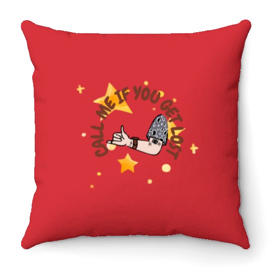 Call Me If You Get Lost Throw Pillows, Hip Hop, Rap, Golf